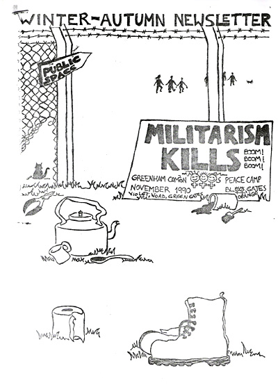 Greenham Newsletter, November 1990