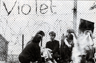 Greenham Common Women's Peace Camp: Violet Gate